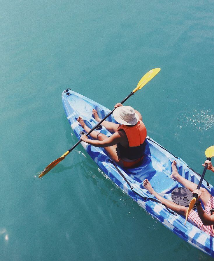 Kayaking in Gandikota