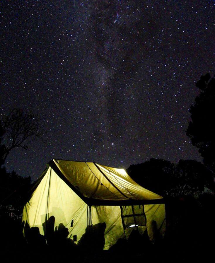 Night Tent in Gandikota